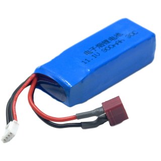11.1V 3S 900mAh 30C LiPO Battery T plug