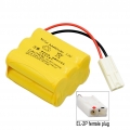 7.2V 400mAh NiCD Battery EL-2P plug Positive to Round