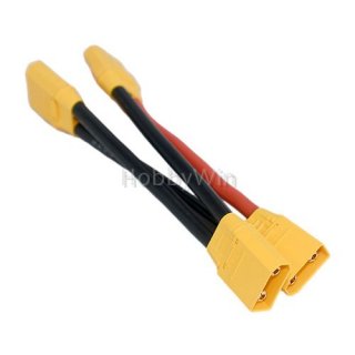 XT90 plug serial cable 1 female +3 male