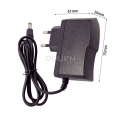 15V 1000mA EU power adapter 5.5x2.1-2.5mm output plug