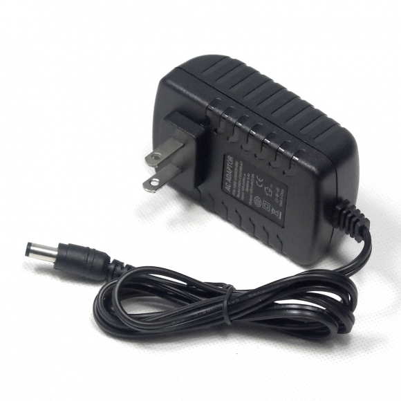 12V 2A US power AC adaptor 5.5*2.1-2.5mm plug