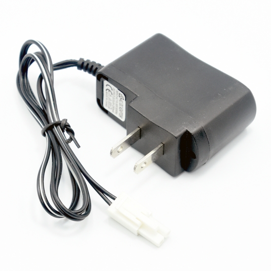 4.8V 250mA US Charger EL-2P Male plug Positive to Round - Click Image to Close