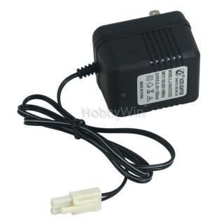 6.4V 350mA US Charger EL -2P male plug Positive to Square