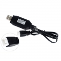 7.4V Battery USB Charger Cable 1300mA XH2.54 3P plug