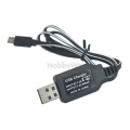 CSJ S166 S167 part 7.4V USB Charger Cable Android Plug