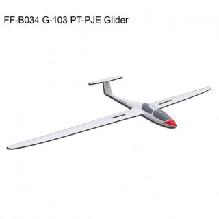 GROB G -103 E brake Glider PT-PJE 3000mm