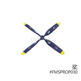 FMS part PROP030 4 Bladed Propeller