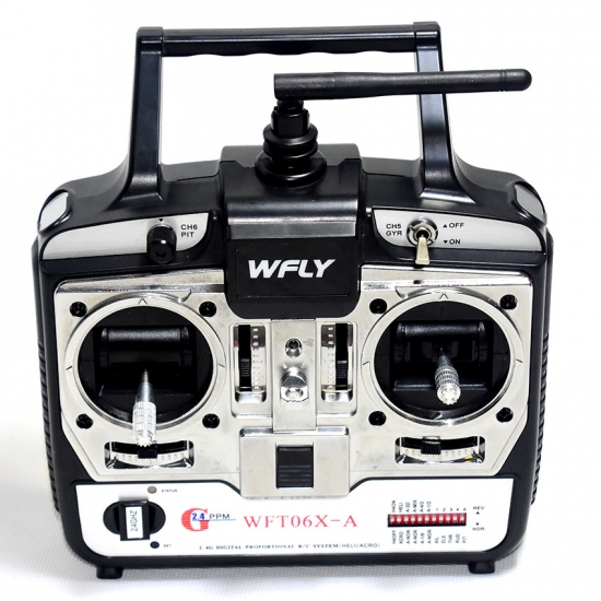 WFT06X A 2.4G 6CH RC System - Click Image to Close