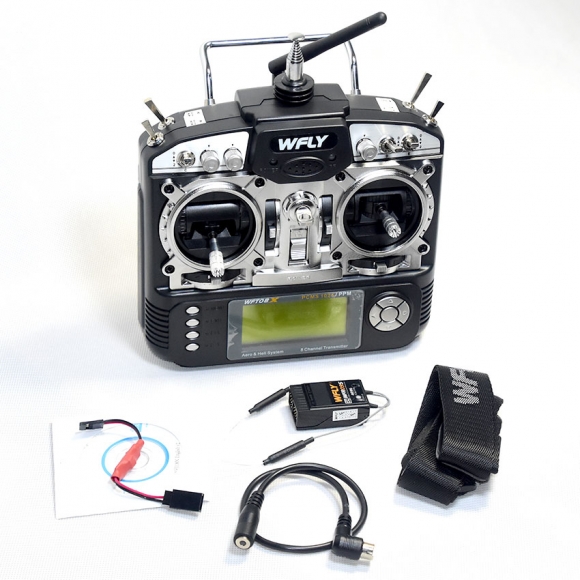 WFLY 8CH Radio System WFT08X with RX WFR09S