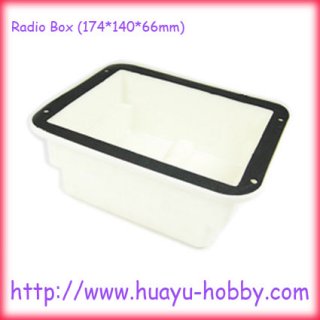 Radio Box for Large Size RC Boat 174x140x66mm