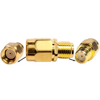 RP-SMA male To SMA female RF coaxial adapter 1P