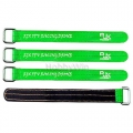 Non-Slip Silicone Stitched Battery Straps 300x20mm Green 4P