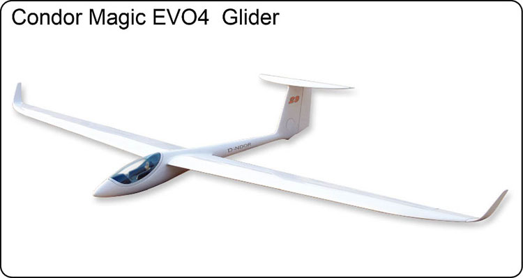 Condor Magic EVO4 Glider 3000mm