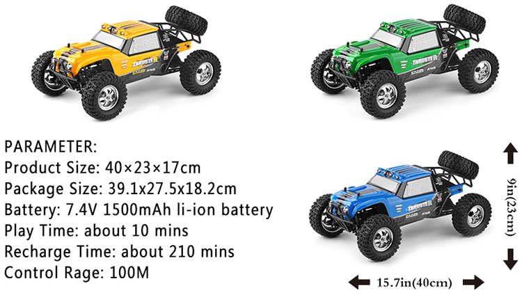 HBX 1/12 RC Off-Road Truck 12889