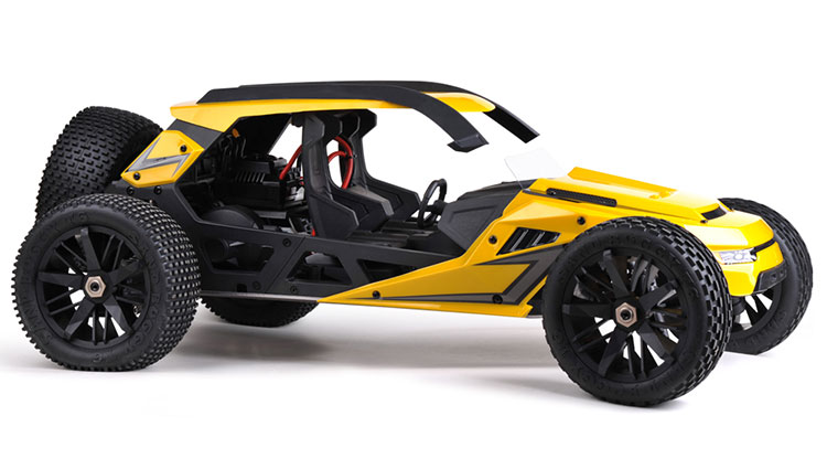 HBX T6 1/6 Brushless Motor RC Dune Buggy