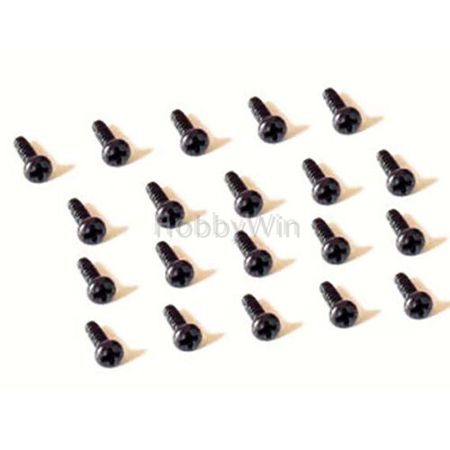 HBX part 25051 Washer Head Self Tapping Screws 2x10mm - Click Image to Close