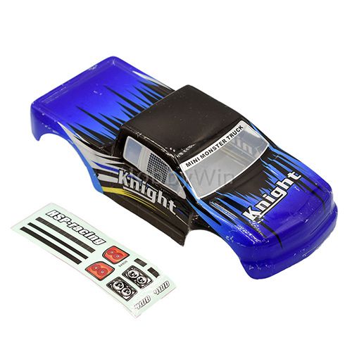 HSP part 80691 Body Shell 1/18 Blue - Click Image to Close