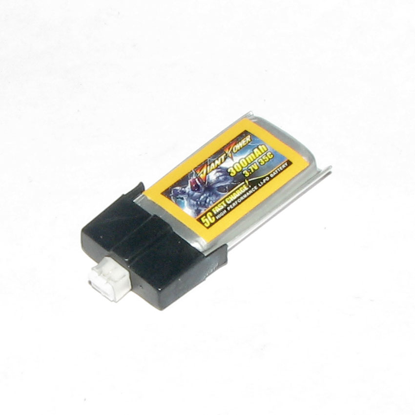 3.7V 1S 300mAh 35C LiPO battery - Click Image to Close