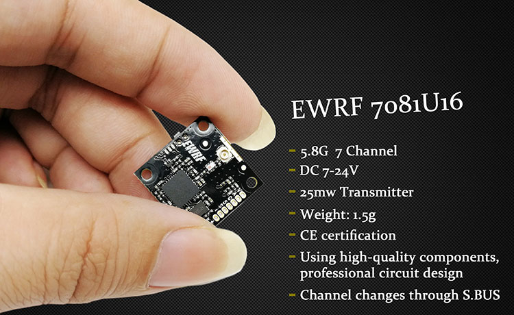 5.8G All-in-One 7CH video transmitter