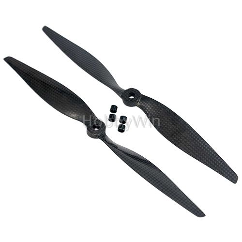 12x6 Carbon Electric Propeller Cw & Ccw - Click Image to Close
