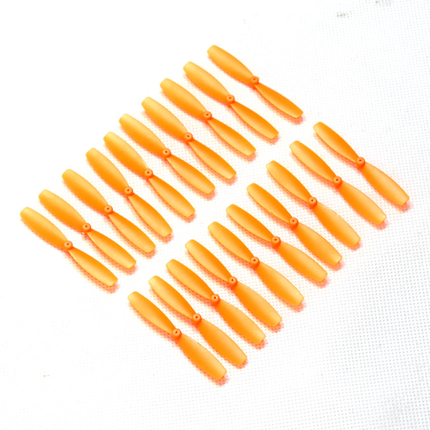 55mm Propeller Orange CW CCW 10 pairs - Click Image to Close