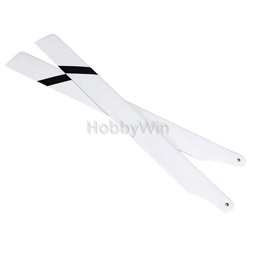360mm Glassfiber Main Blades White - Click Image to Close