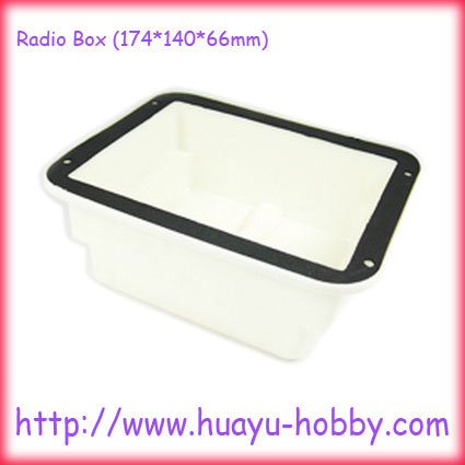 Radio Box for Large Size RC Boat 174x140x66mm - Click Image to Close