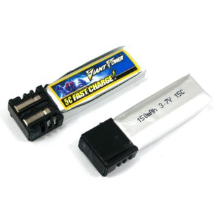 3.7V 1S 150mAh 15C LiPO Battery for Nine Eagles 260A 270A 320A 2