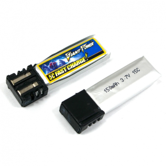 3.7V 1S 150mAh 15C 九鹰260A /270A /320A /210A专用暴力锂电池