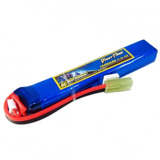 11.1V 3S 1300mAh 25C LiPO Battery Mini Tamiya female P -TO- R