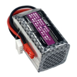 11.1V 3S 900mAh 25C LiPO Battery JST Plug