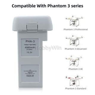 15.2V 4980mAh 4S Intelligent LiPO Battery fit for DJI Phantom 3