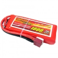 7.4V 2S 1800mAh 30C LiPO Battery T plug