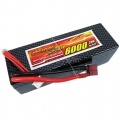 11.1V 3S 6000mAh 30C Hardcase LiPO Battery T plug