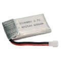 3.7V 600mAh 25C LiPo Battery MX2.0- 2P plug