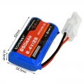 6.4V 2S 650mAh LiFe Battery KET -2P male plug P -TO- S