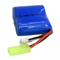 7.4V 2S 700mAh Battery green EL2P Female P -to- S