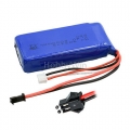 7.4V 2S 2000mAh 25C 锂电池 SM2P 反向插头