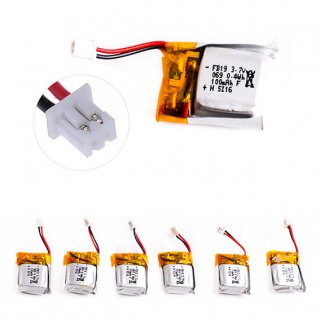 3.7V 100mAh 20C LiPO Battery ph1.25 plug