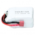 14.8V 4S 1600mAh 70C锂电池 T头