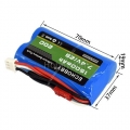 7.4V 2S 1500mAh 20C Battery JST plug