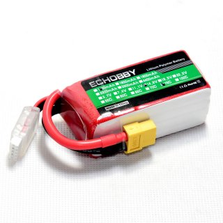 14.8V 4S 1300mAh 75C LiPO Battery XT60 plug