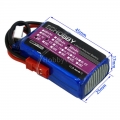 7.4V 2S 600mAh 20C LiPO Battery JST plug