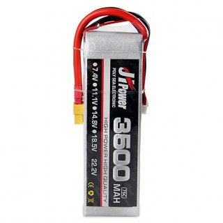 7.4V 2S 3500mAh 75C LiPO Battery XT60 plug