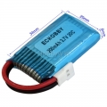 3.7V 200mAh 20C 锂电池 mx2.0-2P正向插头