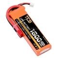 7.4V 2S 1800mAh 25C 锂电池 T型插头