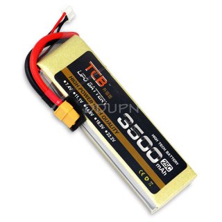 7.4V 2S 3500mAh 25C LiPo Battery XT60 plug