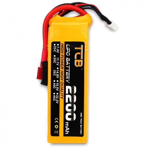 11.1V 3S 2200mAh 35C LiPO Battery