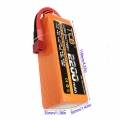 14.8V 4S 2200mAh 25C LiPO Battery T plug