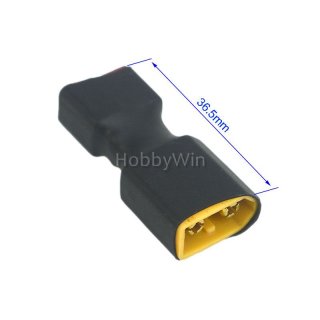 RC XT60 male To Deans T plug female Connector Adapter